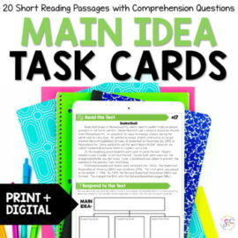 reading comprehension task