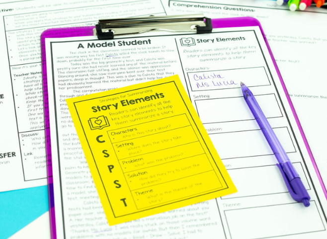 Summarizing Strategies - CSPST
