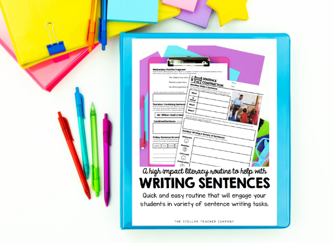 Five Finger Sentence Check  Writing, Sentences, Teaching