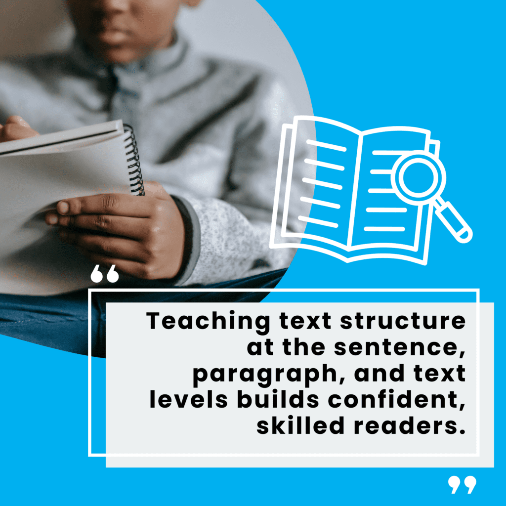 Teaching Text Structure at 3 Levels