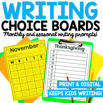 Book Themed Vision Board & Writing Prompt Printables - That Homeschool  Family