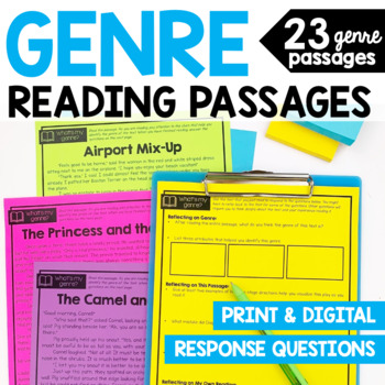 Reading Comprehension Passages And Questions For Genre Stellar Teaching Co Reading Comprehension Passages And Questions For Genre Stellar Teaching Co